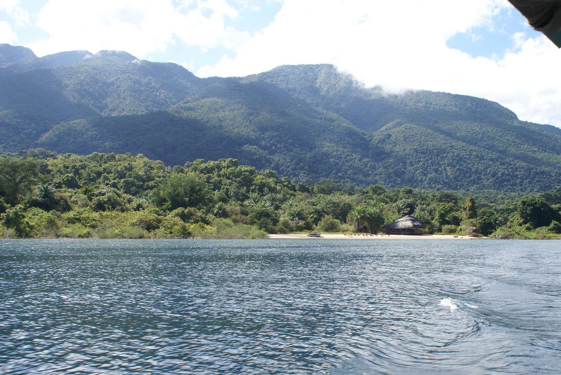 Lake Tanganyika at Mahale Mountains